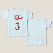 3e Birthday Firefighter (Design Recto & Verso)