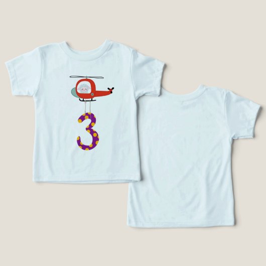 3e Birthday Firefighter (Design Recto & Verso)
