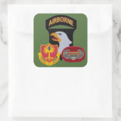 3E BN 320E VELDARTILLERIE 101E ABN STICKERS (Tas)