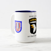 3e Bn (Abn) 187e Mug d'infanterie (Devant gauche)