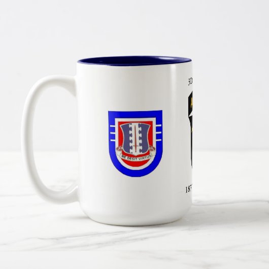 3e Bn (Abn) 187e Mug d'infanterie (Gauche)