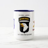 3e Bn (Abn) 187e Mug d'infanterie (Centre)