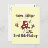 3e Bug Verjaardag Tshirts en geschenken Briefkaart (Voorkant / Achterkant)