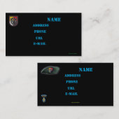 3e carte de visite de patch de groupe des forces s (Devant / Derrière)