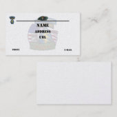 3e carte de visite flash de patch des forces spéci (Devant / Derrière)