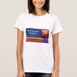 3e continentaal congres t-shirt