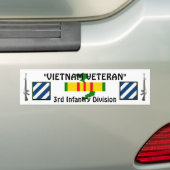 3e divisie bumper sticker (Op auto)