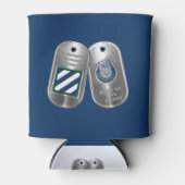 3e divisie infanterie blikjeskoeler (Voorkant)