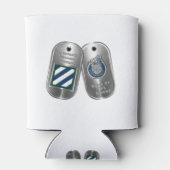 3e divisie infanterie blikjeskoeler (Achterkant)