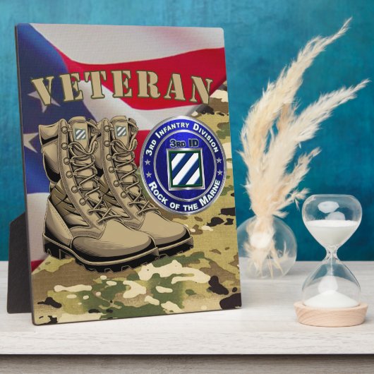 3e divisie infanterie fotoplaat (Zijkant)