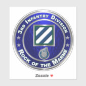 3e divisie infanterie sticker (Vel)