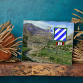 3e division d'infanterie Plaque d'anciens combatta (Côté)