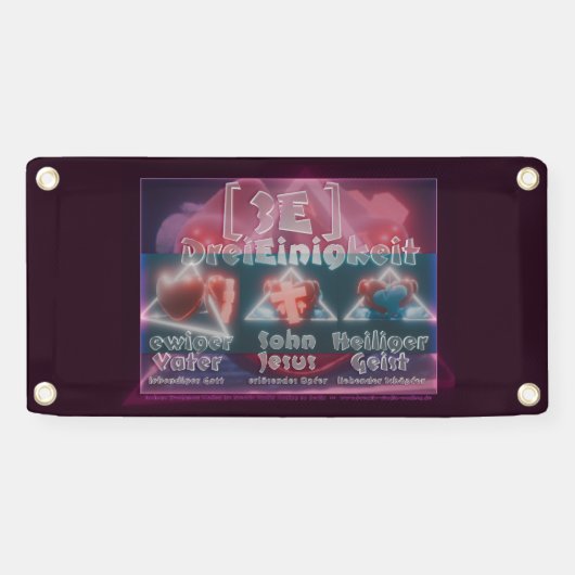 { 3E ] - DreiEinigkeit - himmlisches Vorbild Spandoek (Horizontaal)