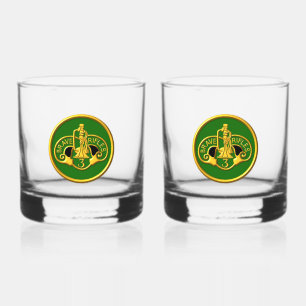 3e Gepantserde Cavalerie Regiment ACR Whisky Glas