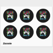 3e graad leraar 3e graad hoger ronde sticker (Vel)