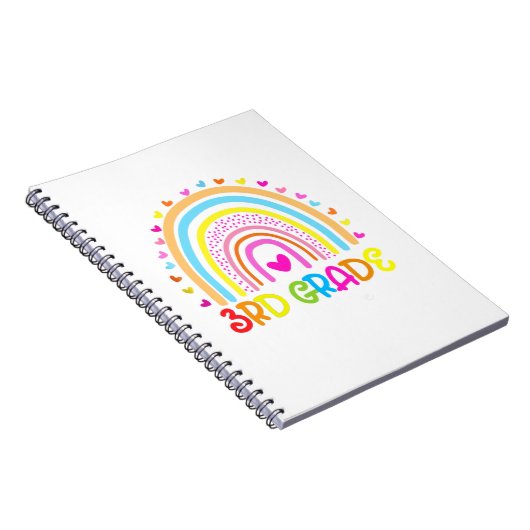 3e graadregenboog waar het avontuur begint notitieboek (Rechterzijde)