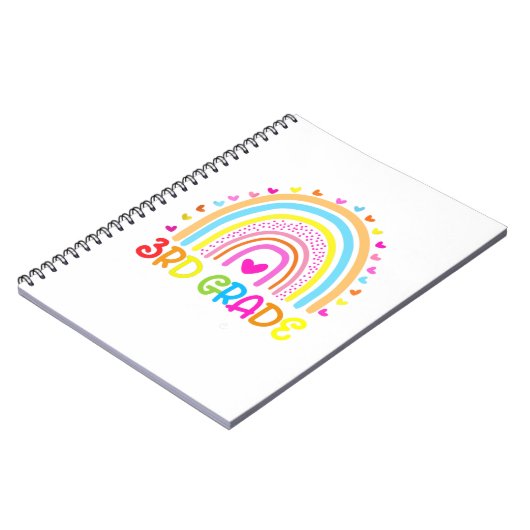 3e graadregenboog waar het avontuur begint notitieboek (Linkerzijde)