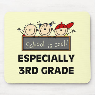 3e Grade School is Cool Tshirts en Gifts Muismat