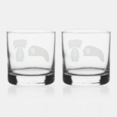 3e groep speciale strijdkrachten whisky glas (Achterkant)