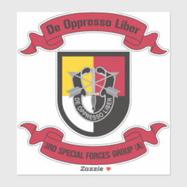 3e groep van speciale strijdkrachten (in de lucht) sticker