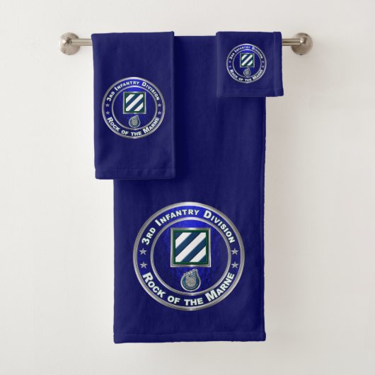 3e Infanteriedivisie  Bad Handdoek (Insitu)