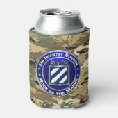 3e Infanteriedivisie Blikjeskoeler (Blikje Voorkant)