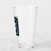 3e Infanteriedivisie Gepersonaliseerd Patch Glas (Links)