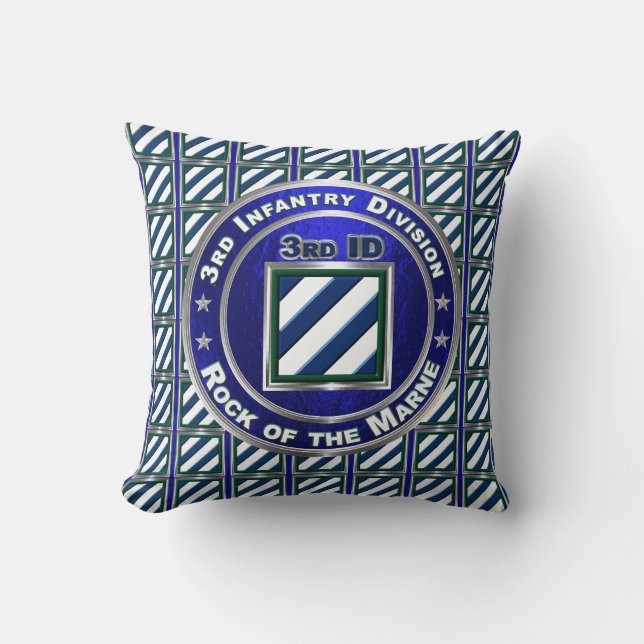 3e Infanteriedivisie  Kussen (Voorkant)