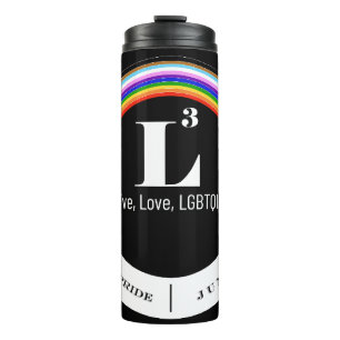 3e jaarlijkse Camarillo Pride keramische tuimelaar Thermosbeker