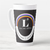 3e jaarlijkse Camarillo Pride Latte Mok (Linkerhoek)