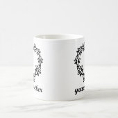 3e Jubileum 3 jaar samen Mok hartcadeau (Center)