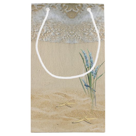 3e Jubileum Beach Hearts Klein Cadeauzakje (Achterkant)