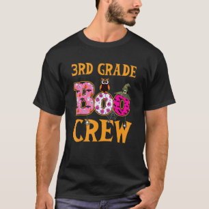 3e klas Boo Crew Halloween Derde klas leraar S T-shirt