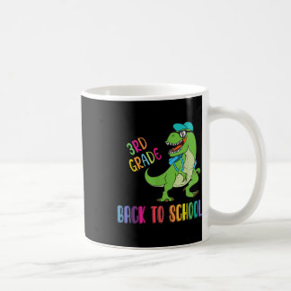 3e klas derde klas grappig terug naar school T-rex Koffiemok