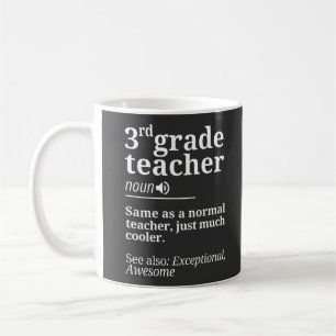 3e klas leraar Funny derde klas docenten cadeaus Koffiemok