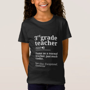 3e klas leraar Funny derde klas docenten cadeaus T-shirt
