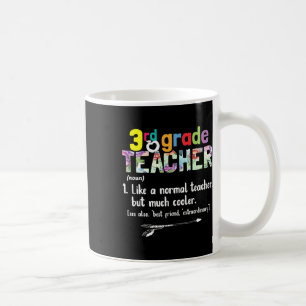 3e klas leraar Terug naar school cadeau 3e klas te Koffiemok