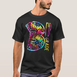 3e klas leraren Kinder terug naar school stropdas  T-shirt