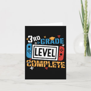 3e klas niveau compleet laatste schooldag Gamer  Kaart