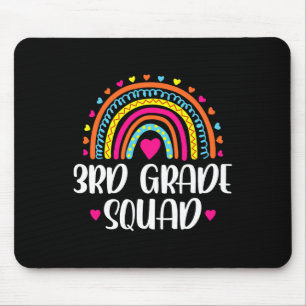 3e klas squad regenboog Ck naar school leraar kind Muismat