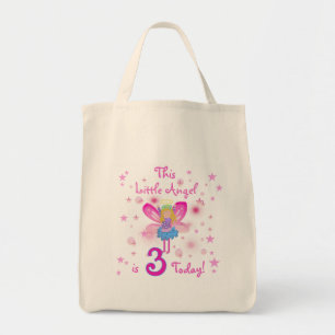 3e Kleine Engel Verjaardag Tshirts en geschenken Tote Bag