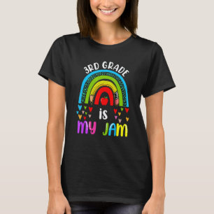 3e leerjaar is mijn ding regenboog potlood terug n t-shirt