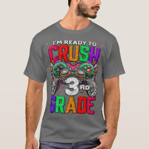 3e leerjaar niveau ontgrendeld spel terug naar het t-shirt