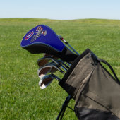 3e Leger Adelaar met Patch  Golfheadcover (Insitu)