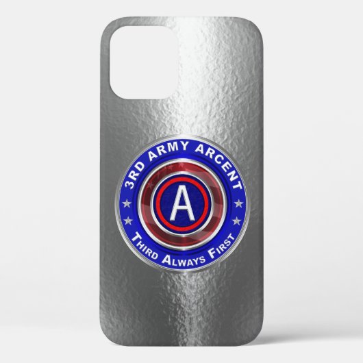 3e Leger ARCENT Custom Case-Mate iPhone Case (Achterkant)