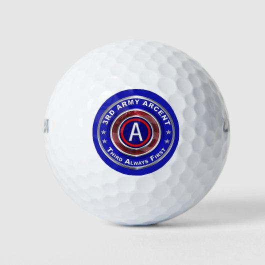 3e Leger ARCENT Golfballen (Voorkant)