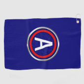 3e Leger Gepersonaliseerd Patch Golfhanddoek