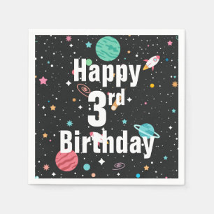 3e martday Rocket Ships and Planets Servet