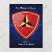 3e mrt. Div Briefkaart (Voorkant)