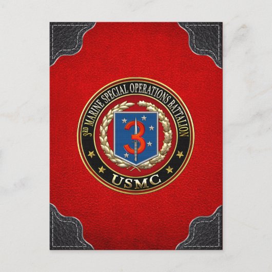 3e MSOB [3D] Briefkaart (Voorkant)